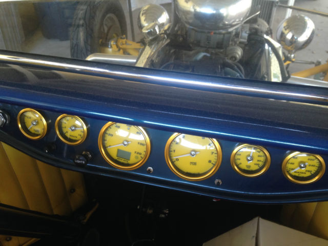 1923 Blue Ford Model T Convertible