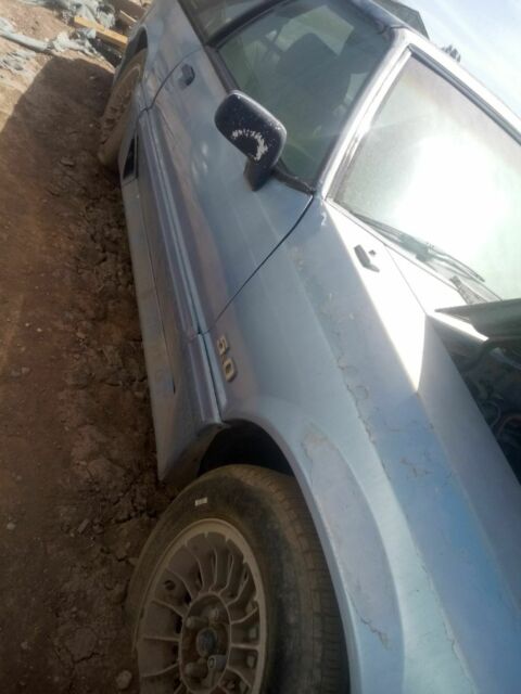 1988 Blue Ford Mustang Hatchback