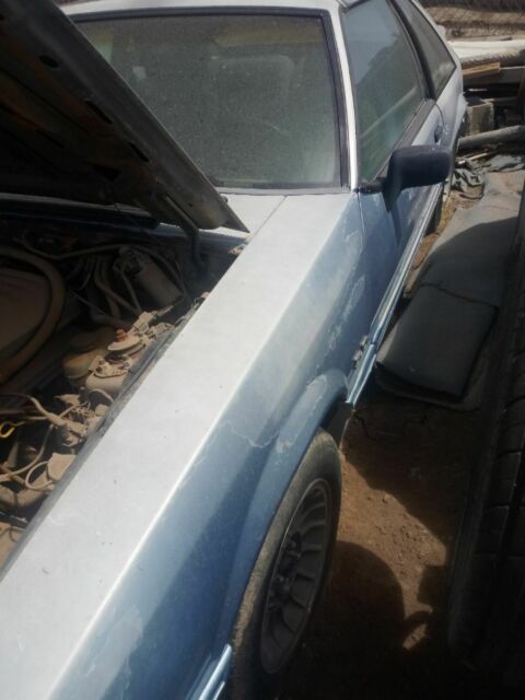1988 Blue Ford Mustang Hatchback