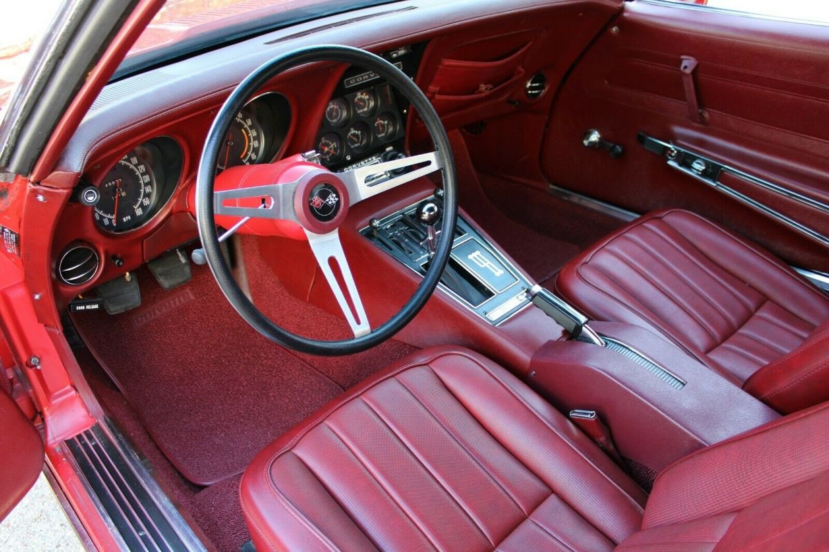 1973 Mille Miglia Red Chevrolet Corvette Coupe