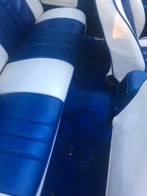 1987 Blue Chevrolet Monte Carlo Coupe