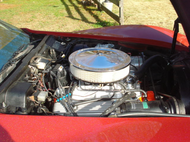 1974 Metal Fleck Red Chevrolet Corvette Coupe