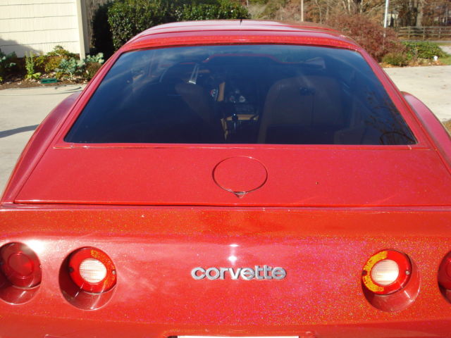 1974 Metal Fleck Red Chevrolet Corvette Coupe