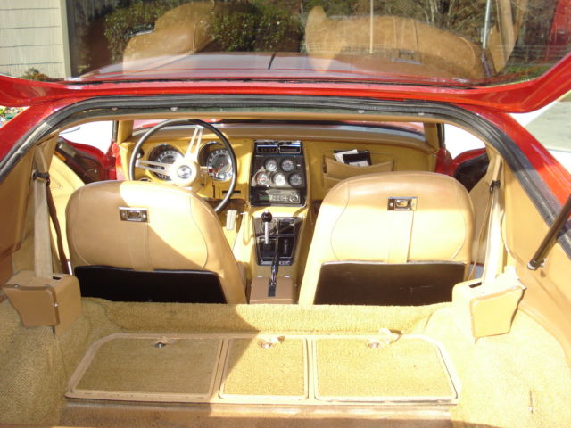 1974 Metal Fleck Red Chevrolet Corvette Coupe
