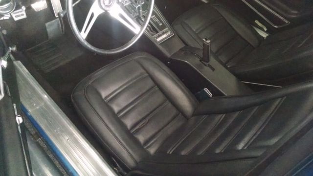 1971 Blue Chevrolet Corvette Coupe