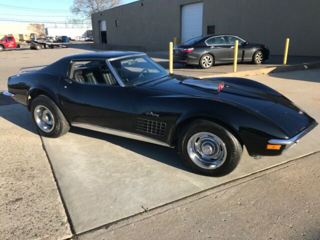 1972 Black Chevrolet Corvette Coupe