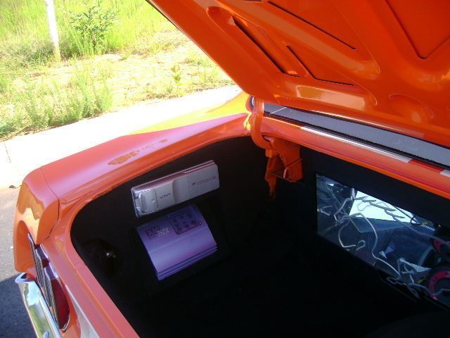 1969 Orange Ford Mustang Coupe