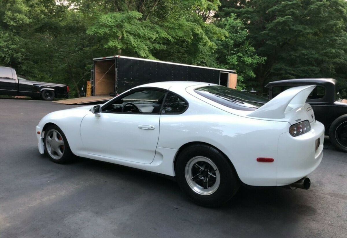 1994 White Toyota Supra Coupe