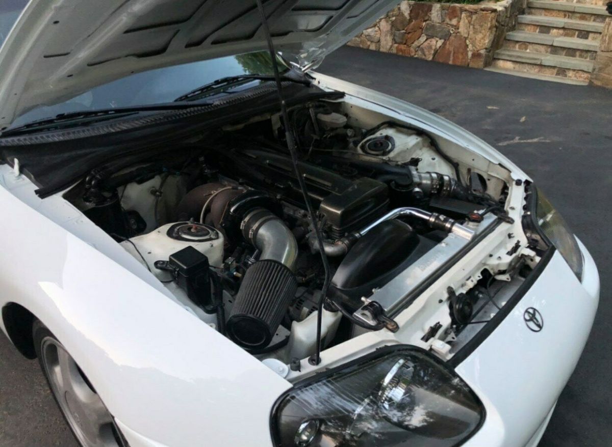 1994 White Toyota Supra Coupe
