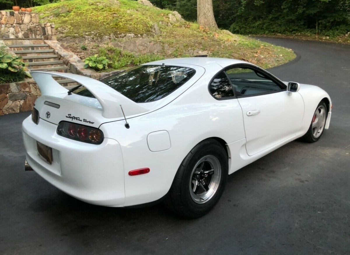 1994 White Toyota Supra Coupe