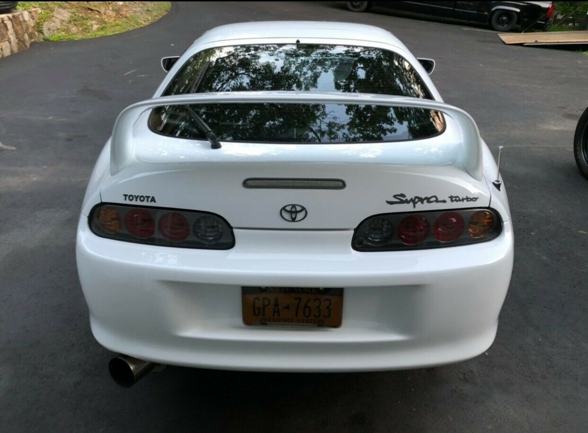 1994 White Toyota Supra Coupe