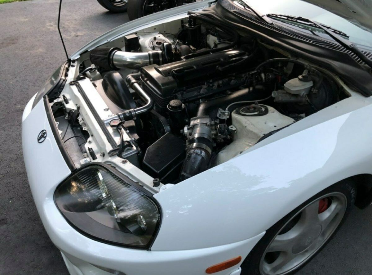 1994 White Toyota Supra Coupe