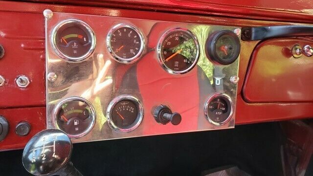 1966 Red Toyota Land Cruiser SUV