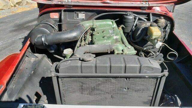 1966 Red Toyota Land Cruiser SUV