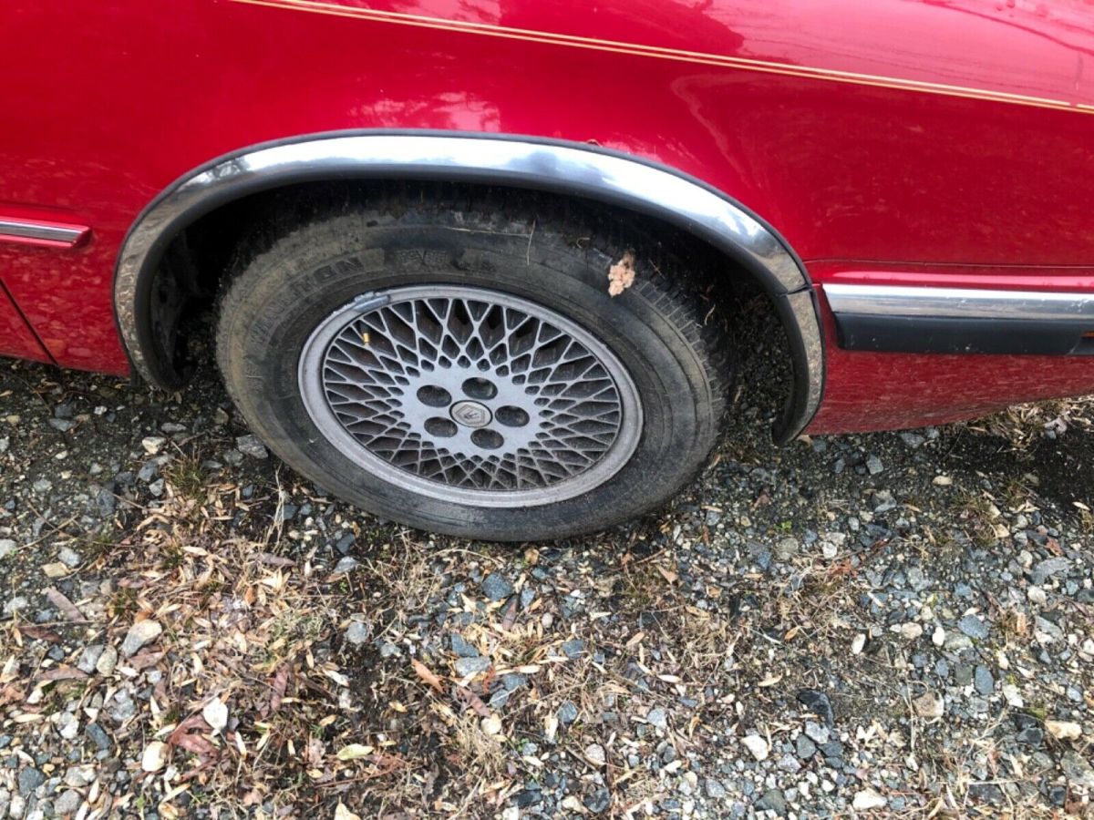 1990 Red Chrysler TC Maserati Convertible