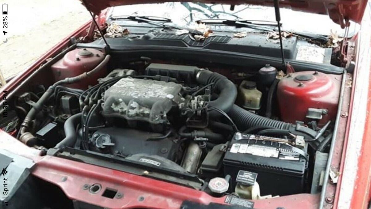 1990 Red Chrysler TC Maserati Convertible