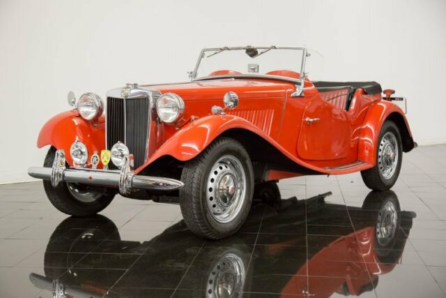 1953 Red MG T-Series --