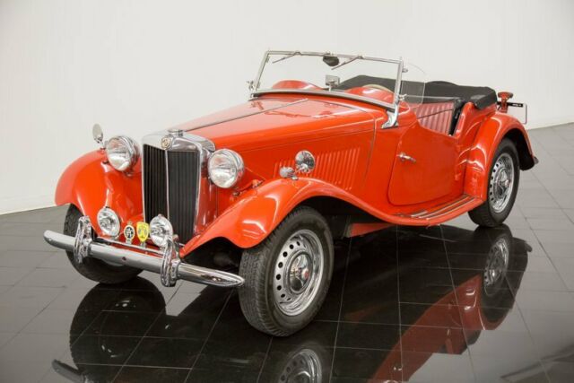 1953 Red MG T-Series --