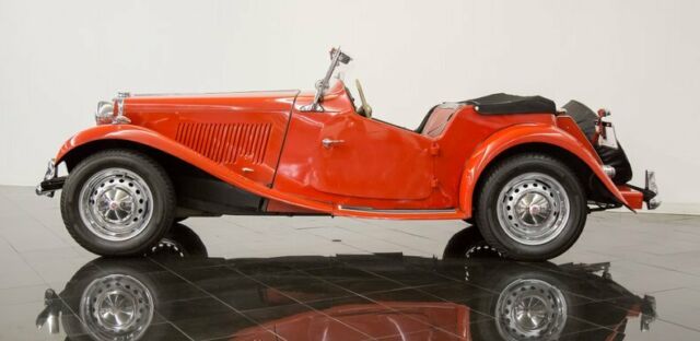 1953 Red MG T-Series Roadster
