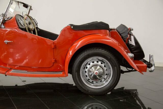 1953 Red MG T-Series Roadster