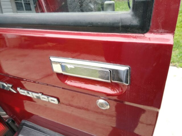 1990 Red Toyota Land Cruiser SUV