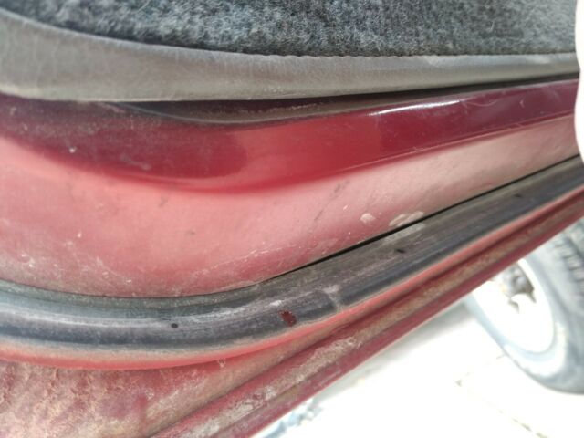 1990 Red Toyota Land Cruiser SUV