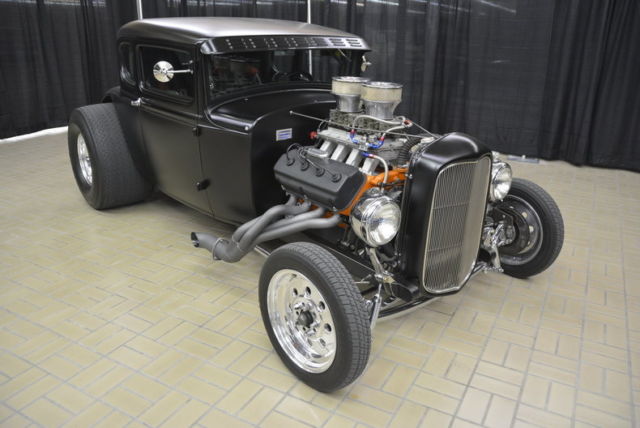 1931 Black Ford Street Rod Coupe