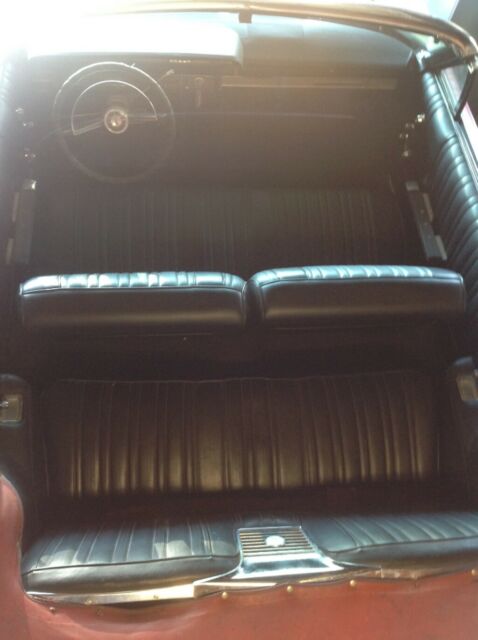 1966 Red Ford Galaxie Convertible