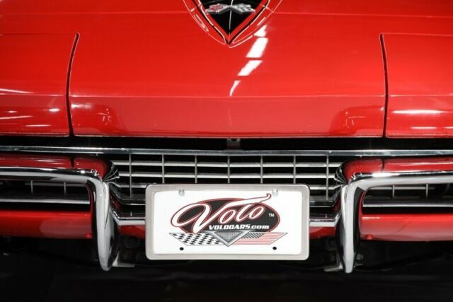 1967 Red Chevrolet Corvette Coupe