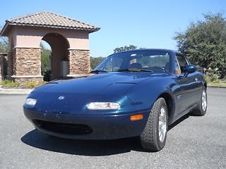 1994 Montego Blue Mica Mazda MX-5 Miata Convertible