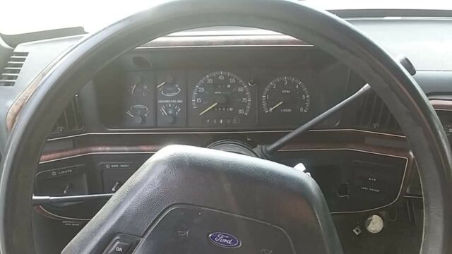 1989 Blue Ford Bronco SUV