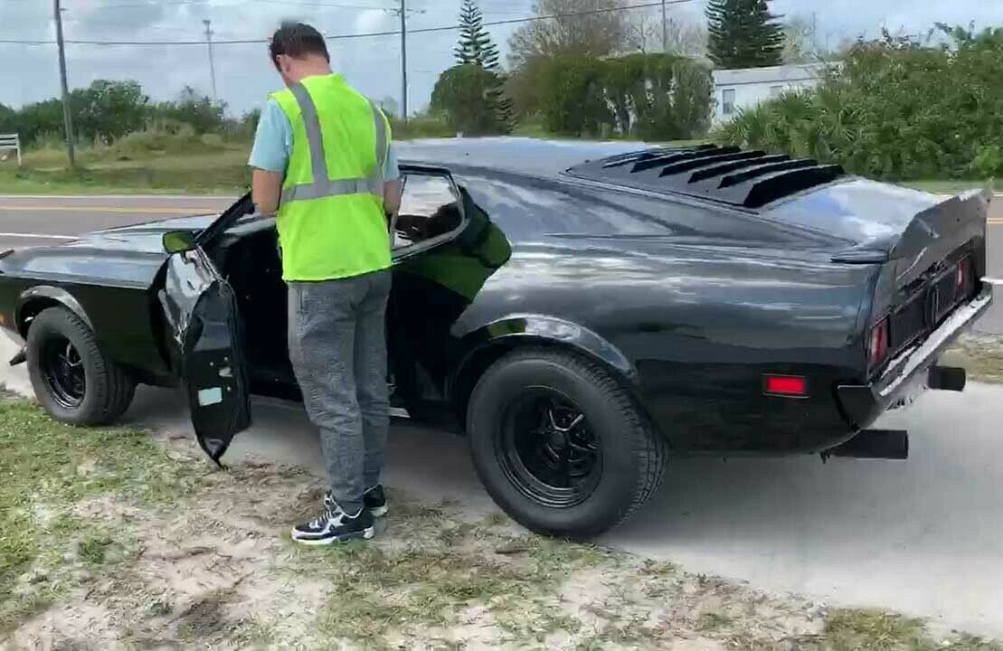 1972 Black Ford Mustang Fastback