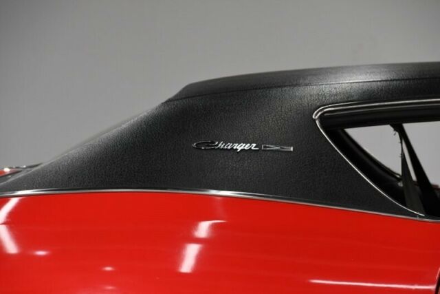 1972 Red Dodge Charger Hardtop