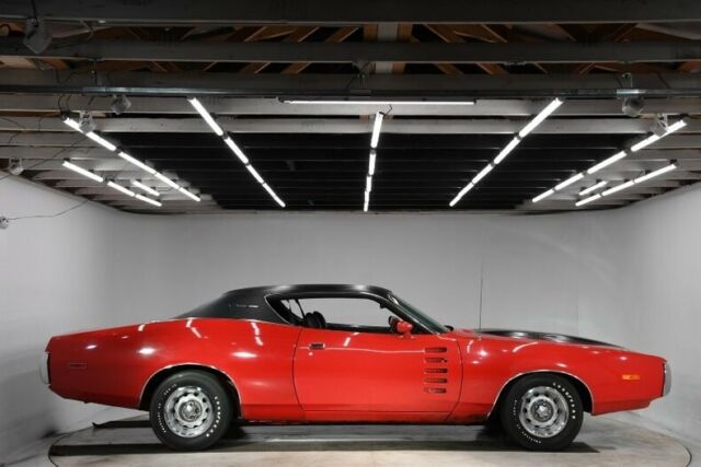 1972 Red Dodge Charger Hardtop