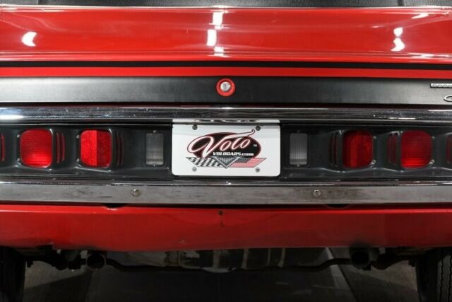 1972 Red Dodge Charger Hardtop