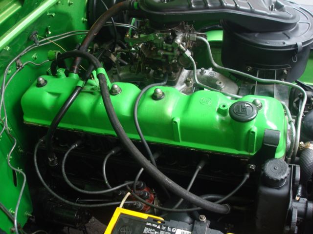 1977 metallic green Toyota Land Cruiser SUV