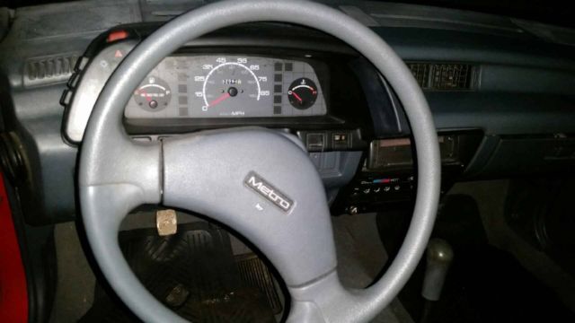 1991 Red Chevrolet Other Hatchback