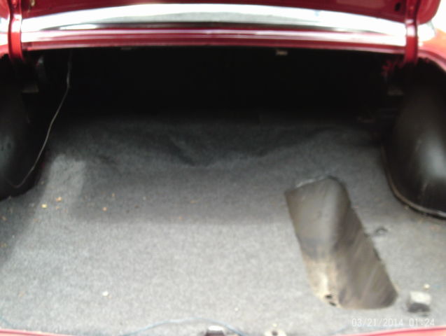 1957 Red Chevrolet Bel Air/150/210 Sedan