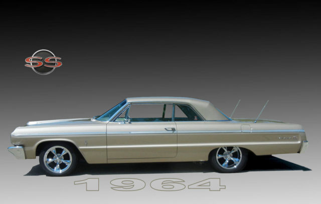 1964 Almond Fawn Chevrolet Impala Coupe