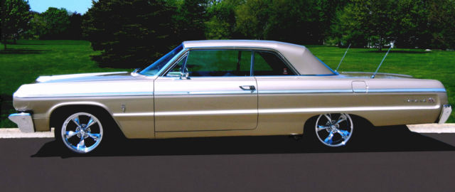 1964 Almond Fawn Chevrolet Impala Coupe