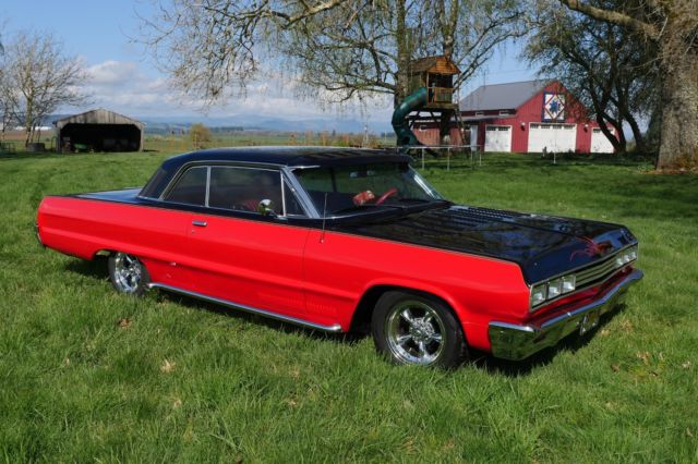 1964 Black/Red Chevrolet Impala Coupe