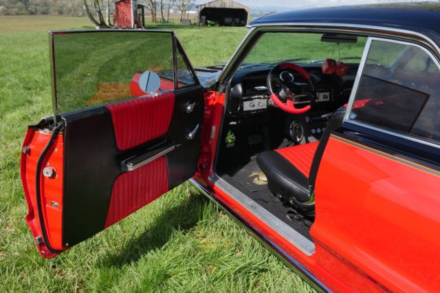 1964 Black/Red Chevrolet Impala Coupe