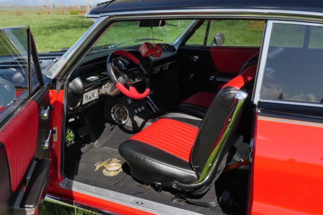 1964 Black/Red Chevrolet Impala Coupe
