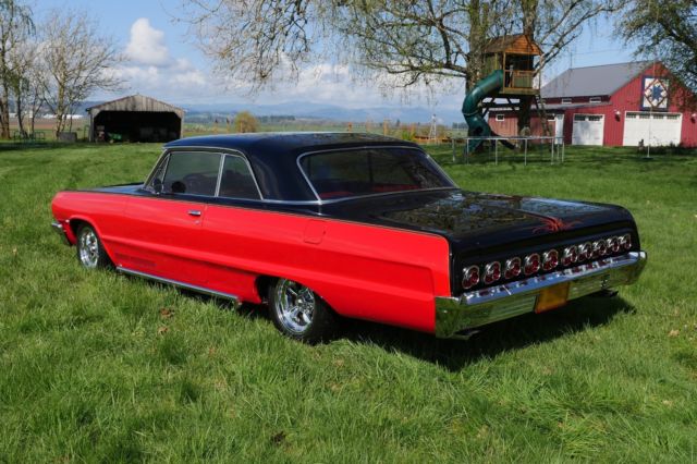 1964 Black/Red Chevrolet Impala Coupe