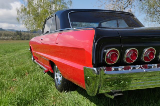1964 Black/Red Chevrolet Impala Coupe