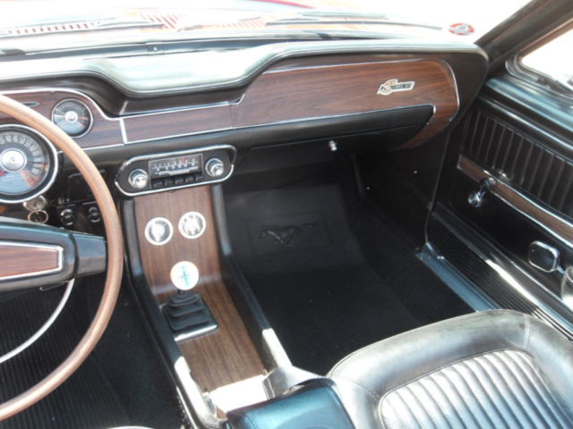 1968 Candy Apple Red Ford Mustang Convertible