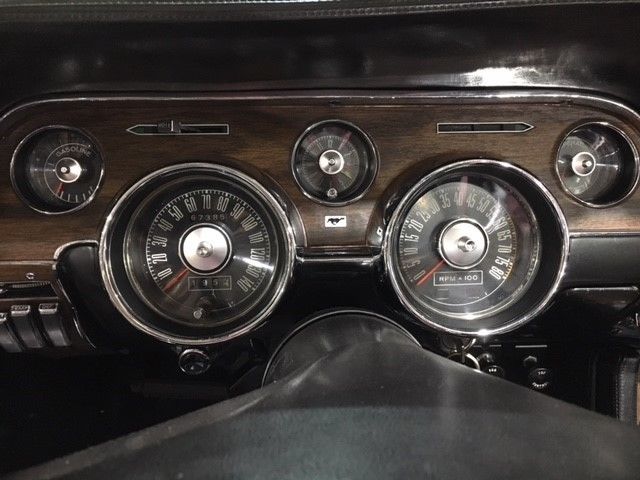 1968 Candy Apple Red Ford Mustang Convertible