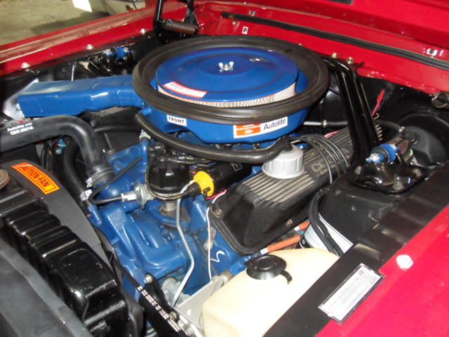 1968 Candy Apple Red Ford Mustang Convertible