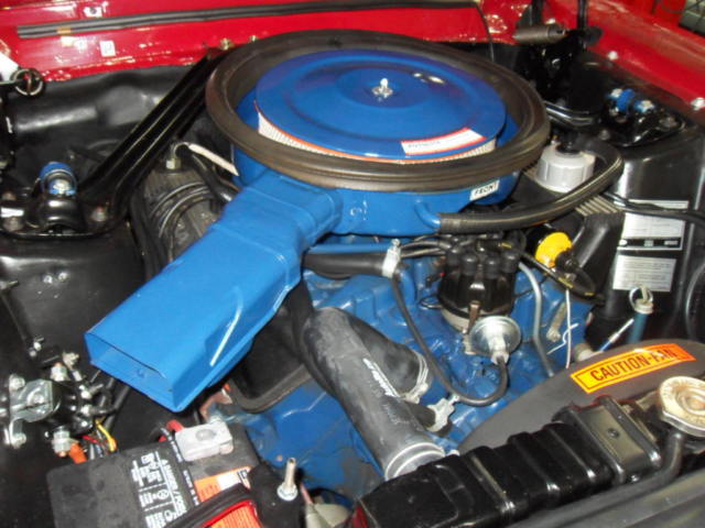 1968 Candy Apple Red Ford Mustang Convertible