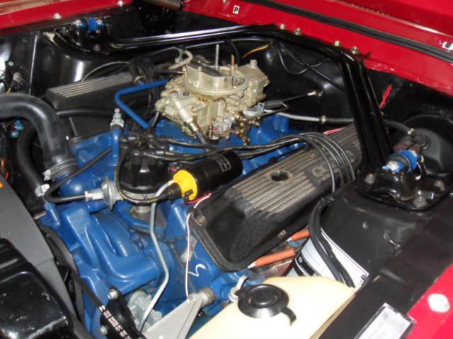 1968 Candy Apple Red Ford Mustang Convertible